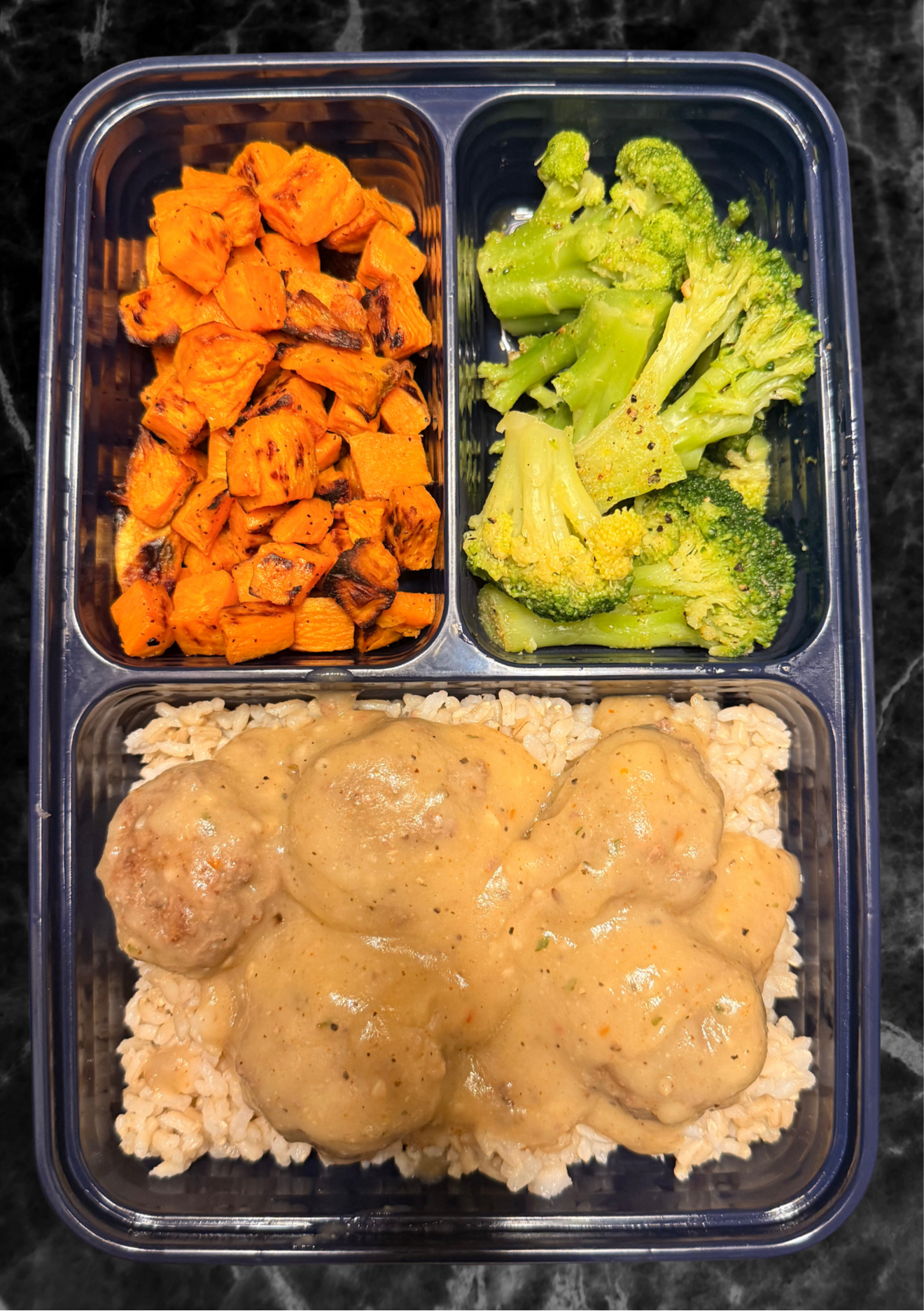 Homestyle Gravy Meatball Bowl