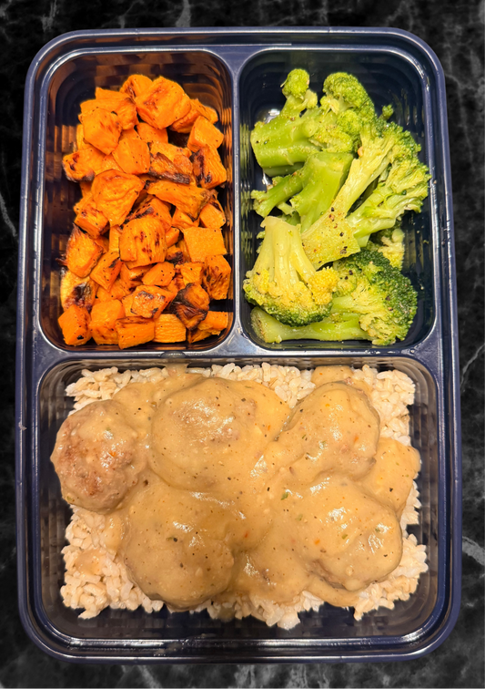 Homestyle Gravy Meatball Bowl