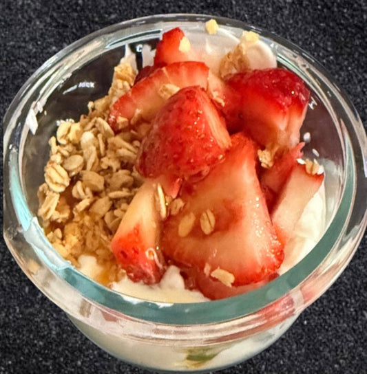 Strawberry Sunrise Parfait