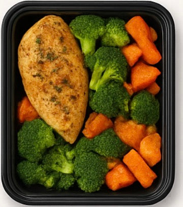 Garlic Herb Chicken & RoastedVeggies
