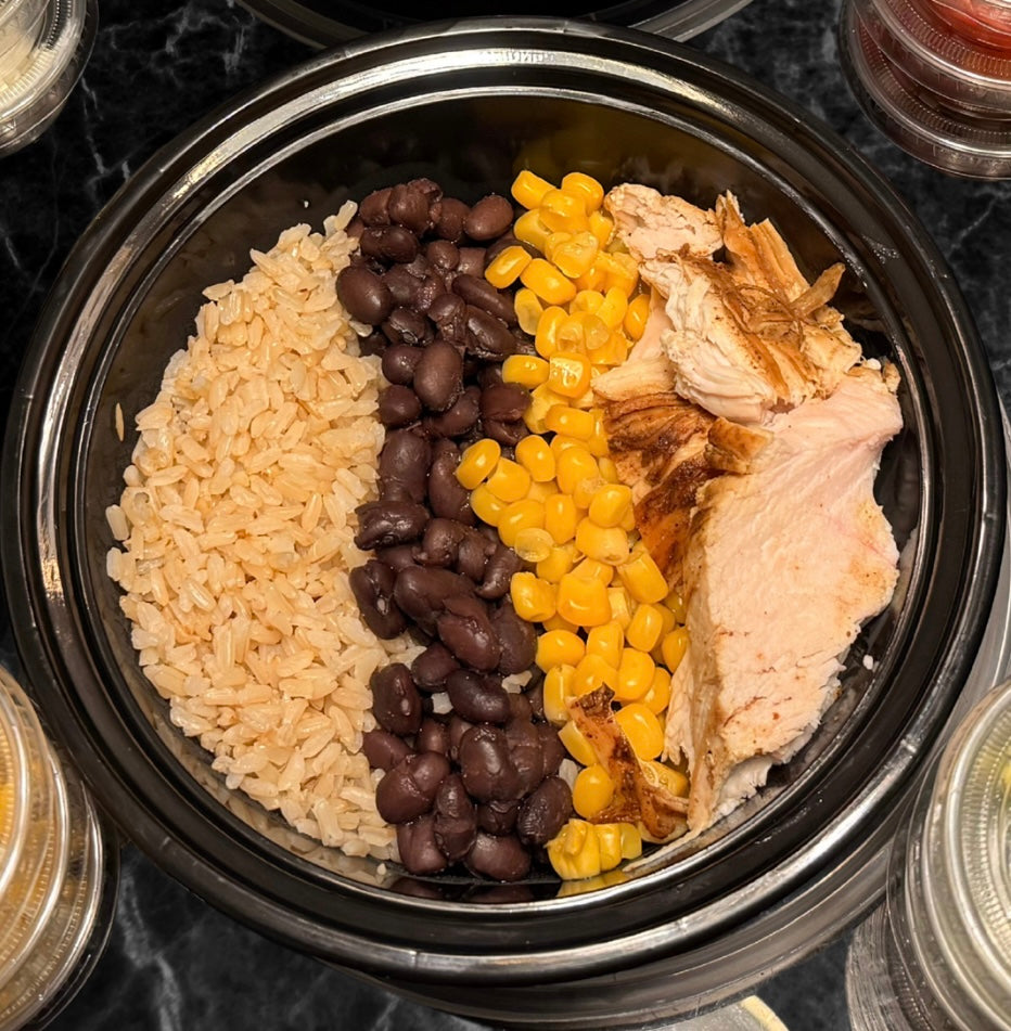 Muscle Fuel Chicken Burrito Bowl